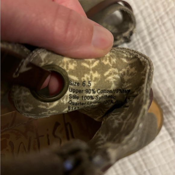 Blowfish Sandals Sz 6.5 - Picture 4 of 5